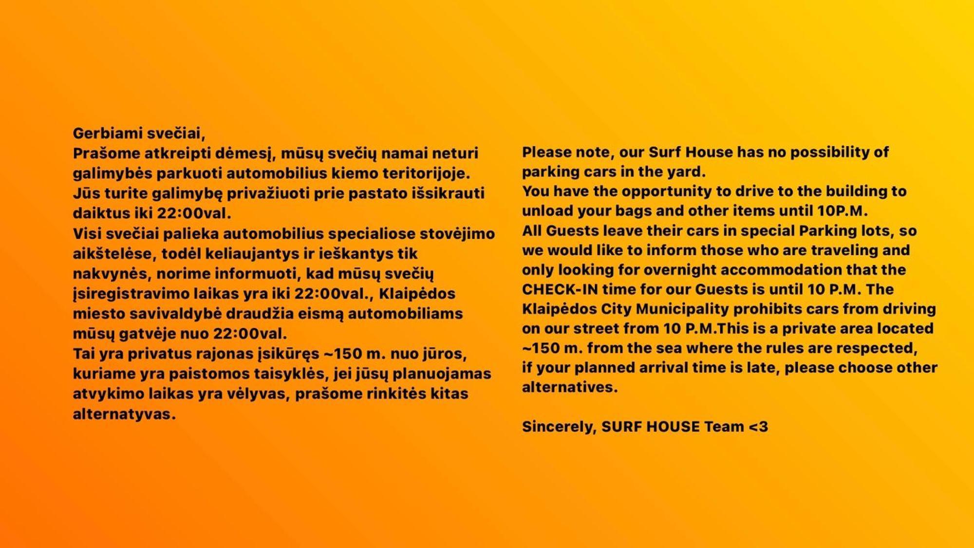 Surf House Dreamers Coast Klaipėda Eksteriør bilde